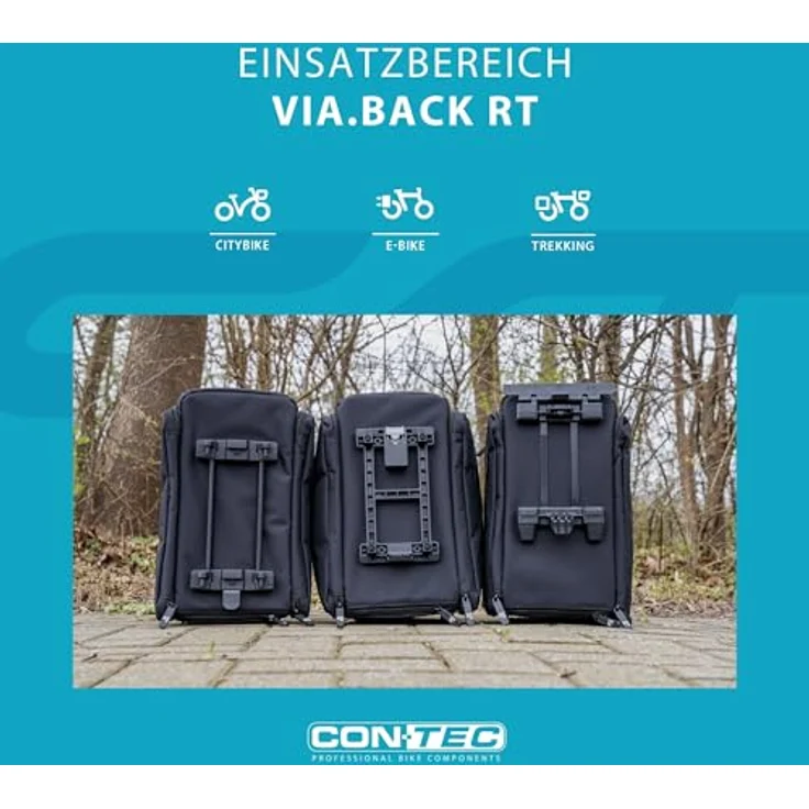 CONTEC, Gepäckträgertasche Via. Back RT – Bild 8