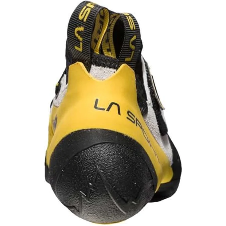 La Sportiva Solution Herren Kletterschuhe, weiß, mit Schnellverschluss und abriebfester Gummisohle, Größe 38 – Bild 8