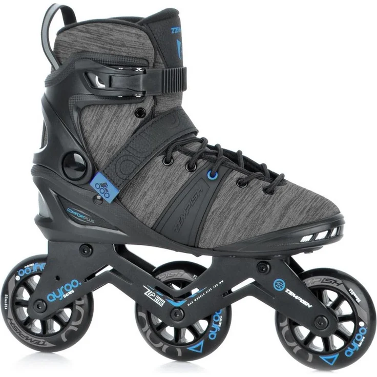 Tempish Ayroo 2023, Inline Skates Größe 43, blau, mit 90 mm Rollen und ABEC 9 Lagern