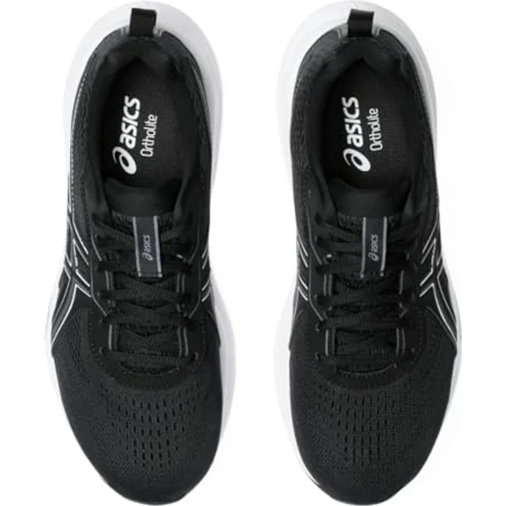 Asics Gel-Contend 9 1012B681002, Laufschuhe mit atmungsaktivem Mesh, GEL™-Technologie und AmpliFoam™-Mittelsohle, Größe 41.5, schwarz-weiß – Bild 6