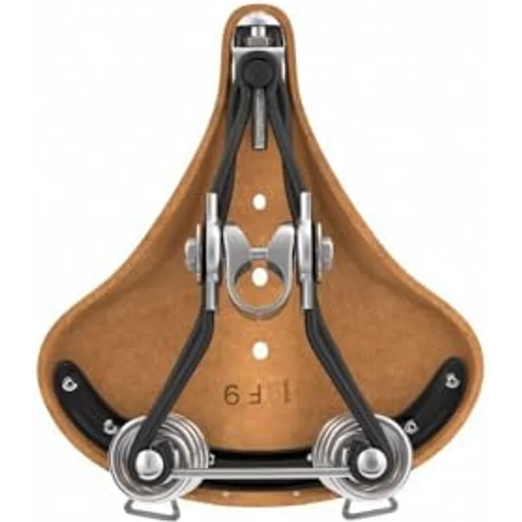 Brooks England B66 S Unique Line, Fahrradsattel in honig, One Size – Bild 3
