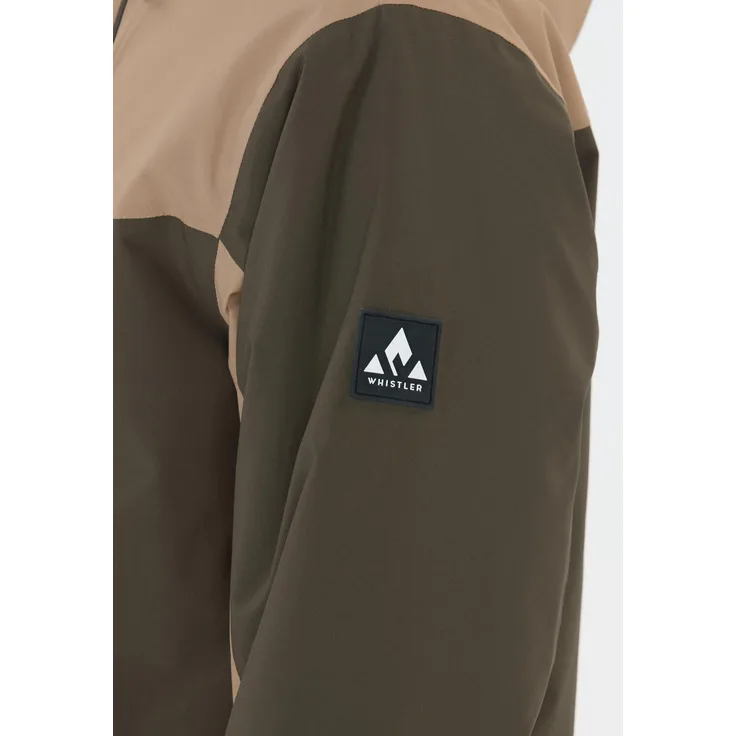 Whistler Kingland M Ski Jacket, wasserdichte Skijacke mit 10.000 mm Wassersäule, schwarz, XL