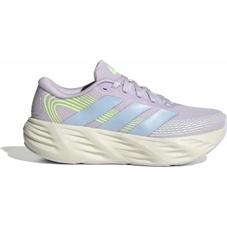 Adidas GALAXY IH9789_590, Laufschuhe mit atmungsaktivem Obermaterial und cloudfoam Dämpfung, Mehrfarbig Purple Tint/Frozen Purple/Hi-Res Yellow, Größe 40 – Bild 3