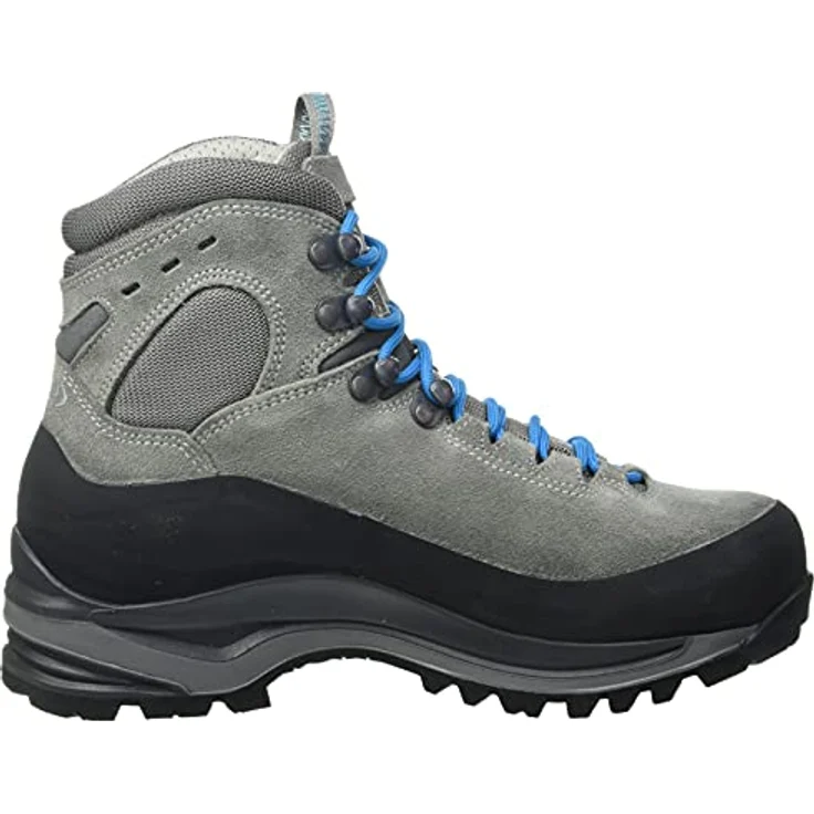 AKU SUPERALP GTX Damen Wanderschuhe, atmungsaktiv und wasserdicht, Light Grey/Turquoise, Größe 41.5 – Bild 6