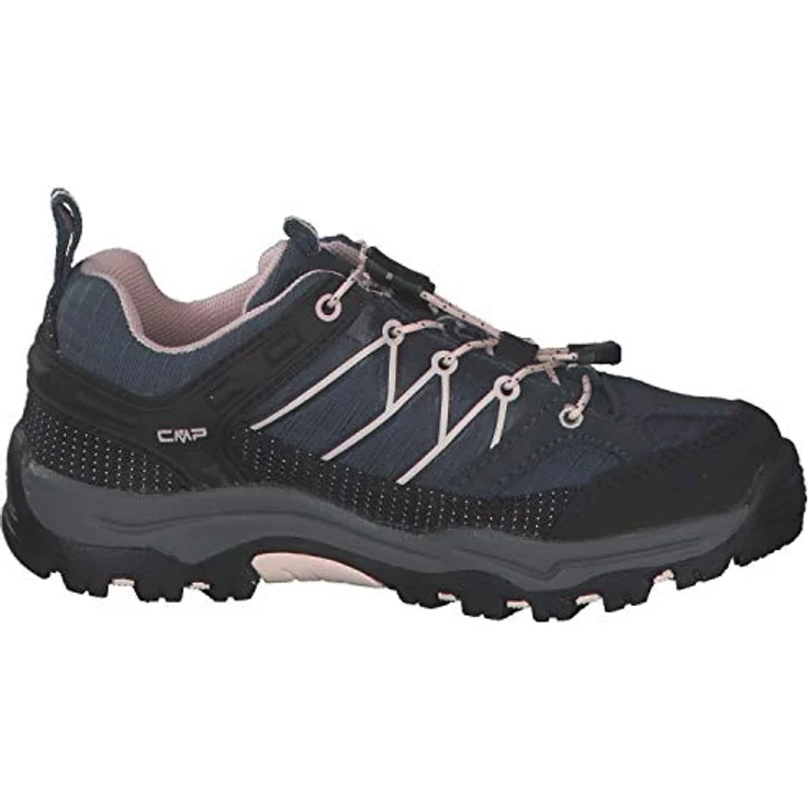 CMP Rigel Low WP, wasserdichter Mädchen Wanderschuh für Trekking, Größe 31, navyblau/rose – Bild 8
