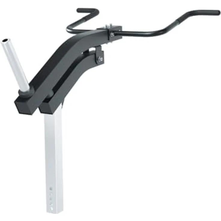 ATLETICA Hantelbank HyperBench, verstellbare Hantelbank, 3 mm Stahl, -15° bis 90°, robust und vielseitig, schwarz