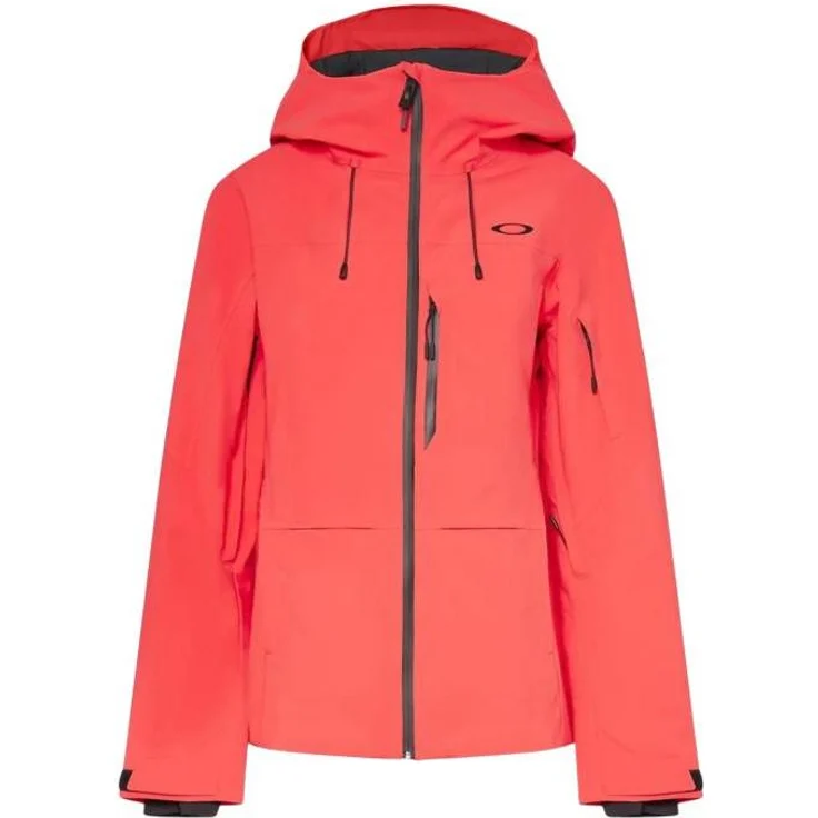 Oakley Ski-/Snowboardjacke Damen - XS/34, wasserdicht und atmungsaktiv mit 2L FNDry™ 10K/10K Technologie, leichter Kunstfaser-Isolierung, helmkompatibler Kapuze, schmaler Passform