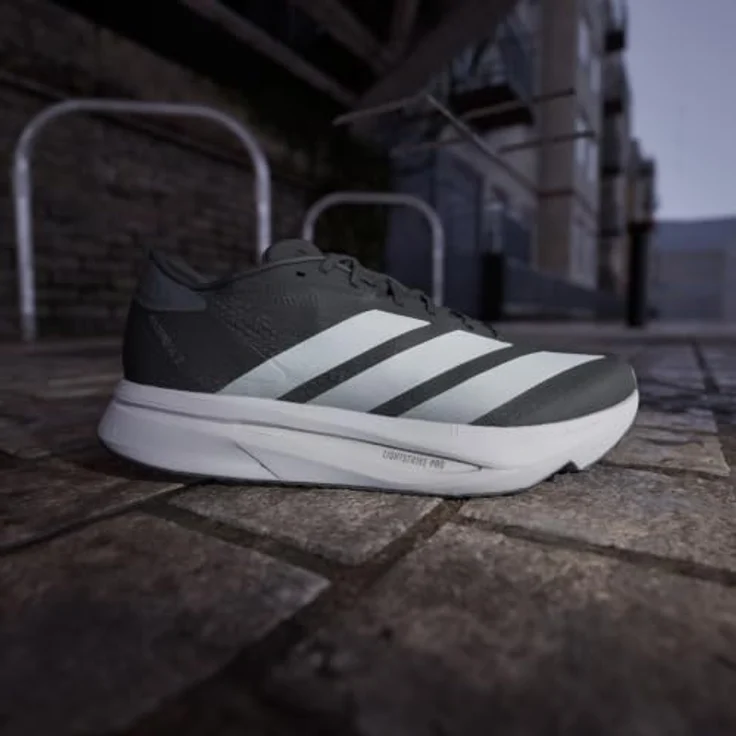 adidas Adizero SL2 Laufschuhe, Core Black Cloud White Grey Five, Lightstrike Pro Dämpfung, EU 50 – Bild 2