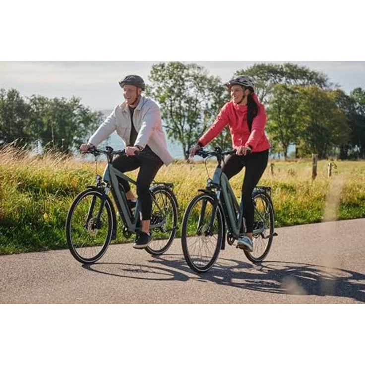 Fischer E-Bike Trekking Active VIATOR 2.1, Elektrofahrrad für Damen und Herren, RH 55, 459Wh, Heckmotor 50Nm, 8-Gang SHIMANO, 90 Lux LED-Beleuchtung – Bild 2
