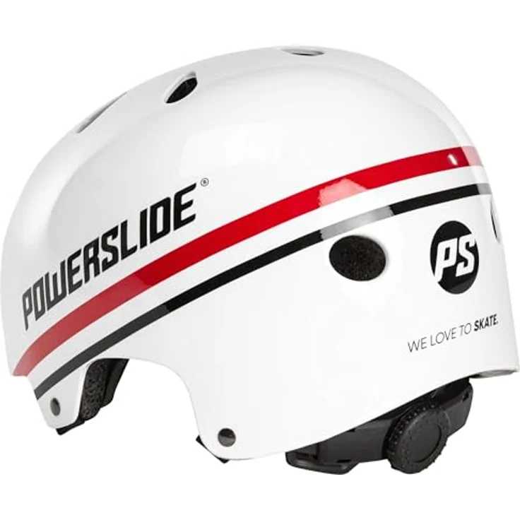 Powerslide Pro Urban Floral, Velohelm (51 - 54 cm) mit EPS-Schutzschicht und Easy Clip-Schnalle, Blumen-Design – Bild 2