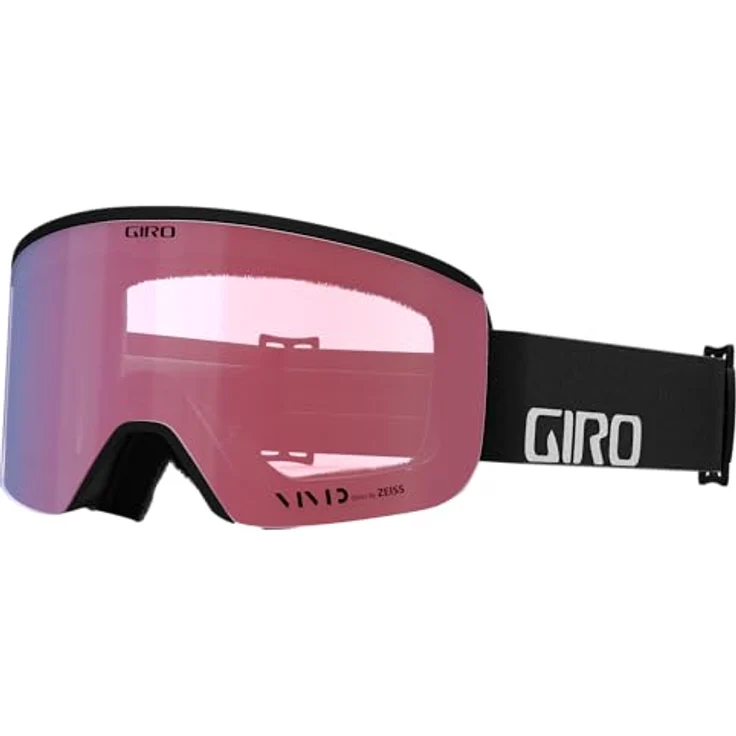 Giro AXIS Herren Skibrille, SuperFit M Größe, Black Wordmark, EXV Frameless Design, magnetisches Schnellwechselsystem, helmkompatibel, OTG-friendly – Bild 3