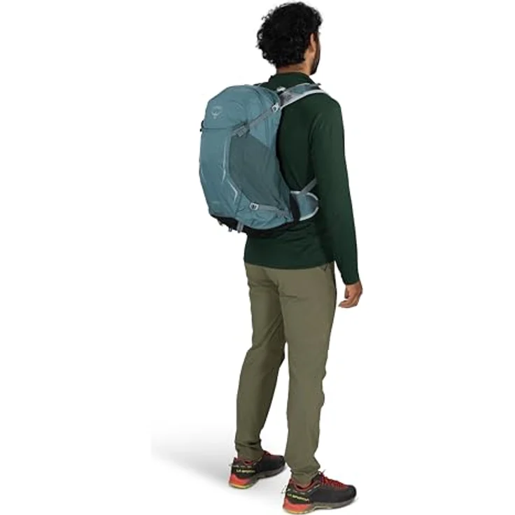 Osprey Hikelite 26, Wanderrucksack 51 cm, grau, 100% Nylon, kompakt und leicht – Bild 14