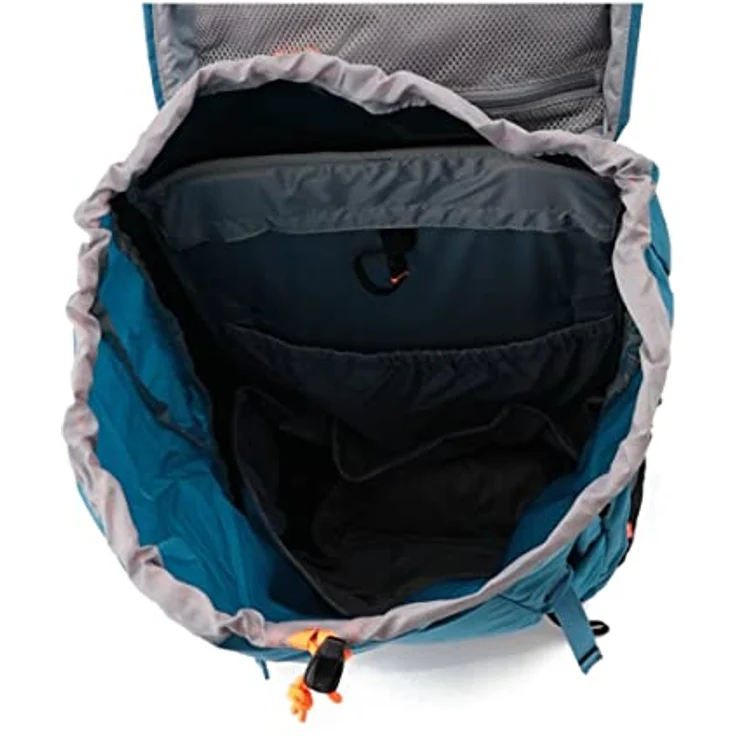 Mammut Lithium 50 Wanderrucksack schwarz 50L, Rückenlänge anpassbar, aus Recyclingmaterialien hergestellt, integrierte Regenhülle – Bild 4