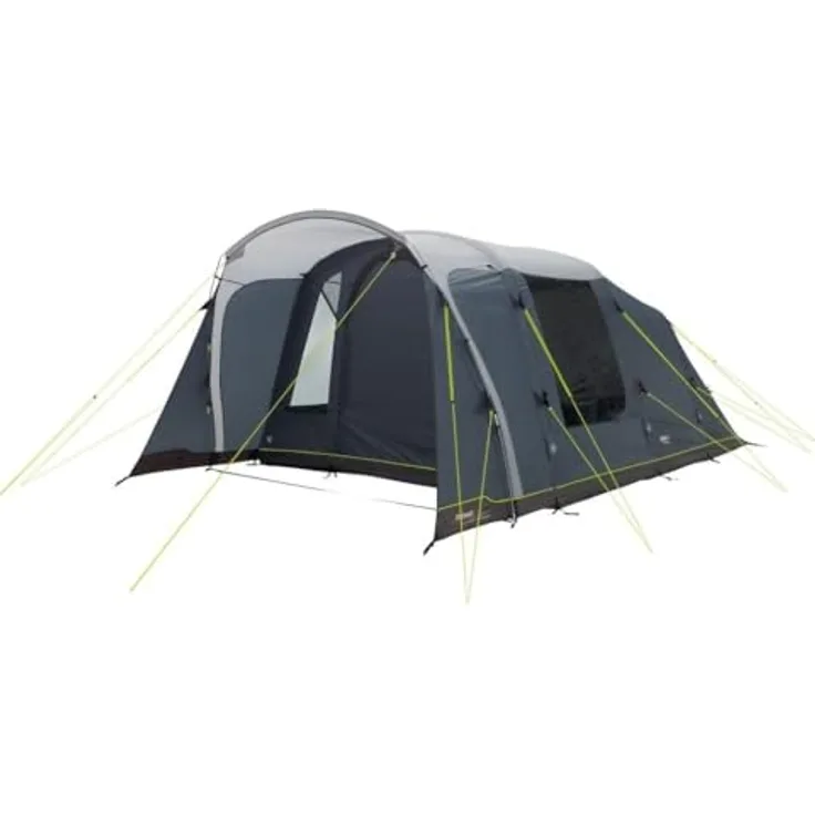 Outwell Monterey 5 Air, 5-Personen Tunnelzelt mit UPF 30+ UV-Schutz, blau