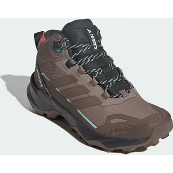 Adidas Terrex Skychaser AX5 Mid GTX Wanderstiefel, wasserdicht und atmungsaktiv, Trace Brown/Earth Strata/Semi Impact Orange, Größe 38 – Bild 6