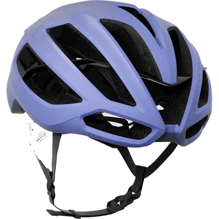 KASK Protone Icon WG11 Rennradhelm, Lavender Matt, Größe L (59-62 cm), In-Mould-Technologie, 20 Ventilationskanäle, OCTOFIT+ Rückhaltesystem, waschbares Innenfutter