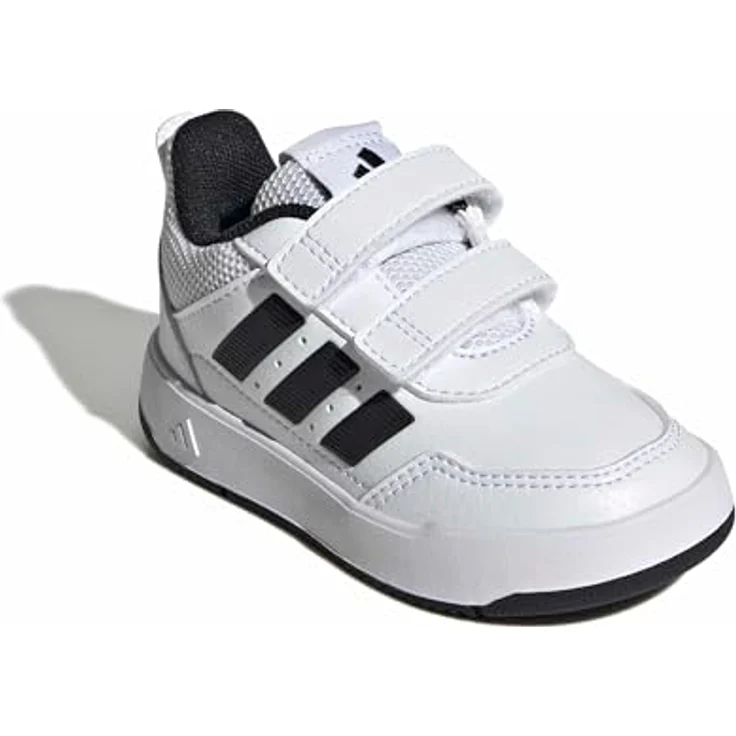 Adidas Tensaur Sport 3.0, Laufschuhe für Kinder, Synthetik-Obermaterial, Klettverschluss, Weiß/Schwarz – Bild 4