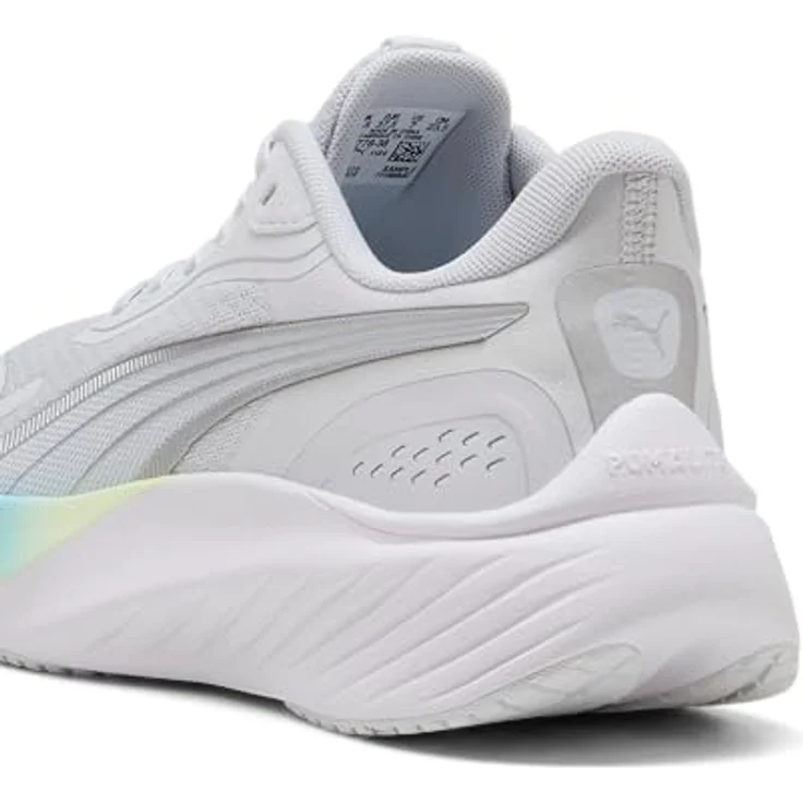 Puma Pounce Lite Damen-Sneaker, ultraleicht mit PROTREAD Laufsohle, grau-weiß-mehrfarbig, UK Größe 7 1/2 – Bild 3