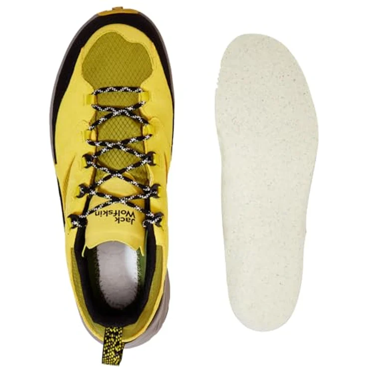 Jack Wolfskin Cyrox Texapore Low M, Herren Wanderschuhe mit guter Wasserdichtigkeit, Größe 45.5, Gelb – Bild 7