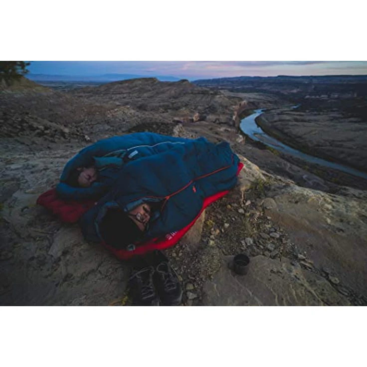 Big Agnes Sidewinder SL 20, Mumienschlafsack für Seitenschläfer mit Daunen- und Kunstfaserfüllung, wasserabweisend und leicht verpackbar – Bild 6
