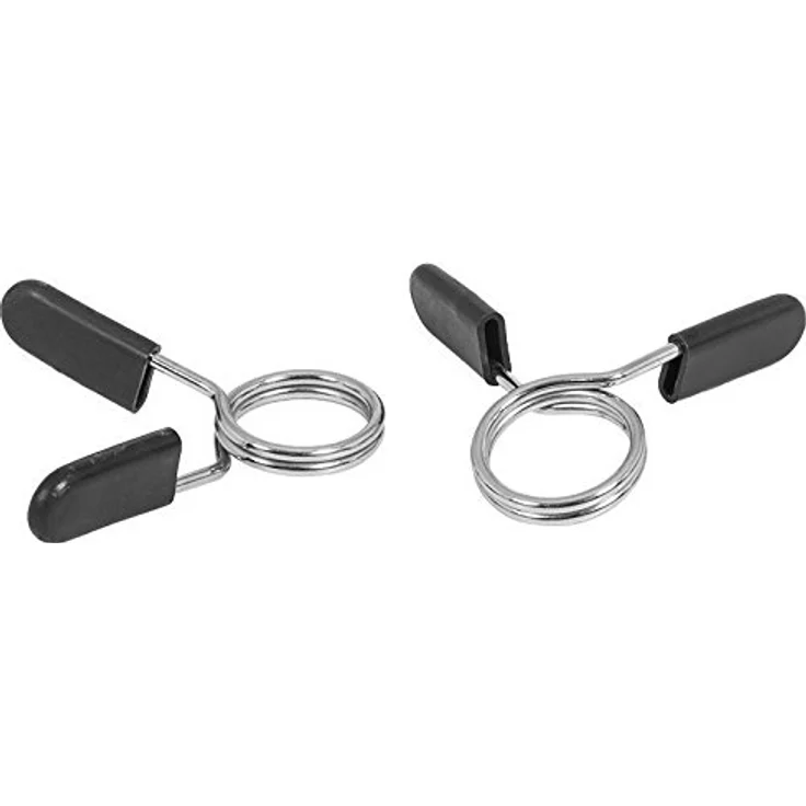 GORILLA SPORTS® Aerobic Langhantel - 130 cm, Einzeln/Set, mit/ohne Gewichte, 30mm, mit Federverschlüsse, aus Kunststoff, Schwarz - Langhantelstange, Hantelstange für Fitness, Krafttraining – Bild 5