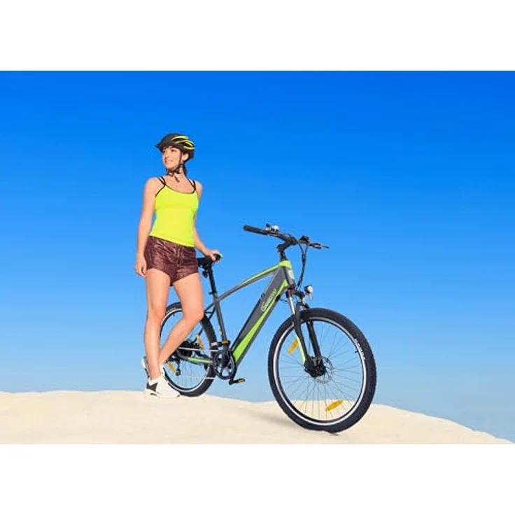 SachsenRAD E-Racing Mountainbike R8 Flex III,14.5Ah Hydraulische Bremsen 9 Gang | BAFANG Motor 27.5 Zoll MTB Bike bis 150KM Herren Damen Elektrofahrrad-Grau - Preisvergleich – Bild 2