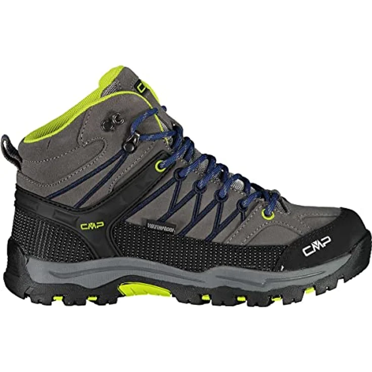 CMP Rigel Mid Trekking, Wasserdichte Wanderschuhe aus Veloursleder/Textil für Kinder, hervorragender Tragekomfort, Schnellschnürsystem – Bild 2