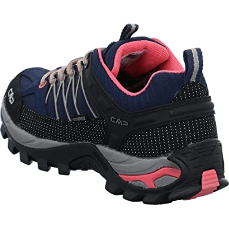 CMP Damen Wanderschuhe Marine 3Q54456-38ML, Wasserdichte Schnürschuhe aus Leder/Synth. in Blau-Bunt, Größe 39 – Bild 5
