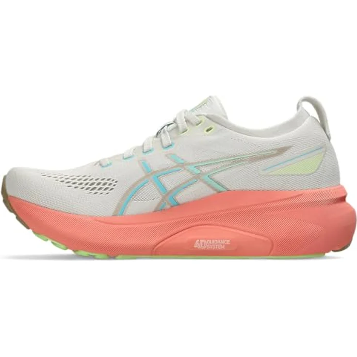ASICS Performance Gel Kayano 31, Damen Laufschuhe mit Gel-Technologie, mehrfarbig (birch/energy aqua) – Bild 8