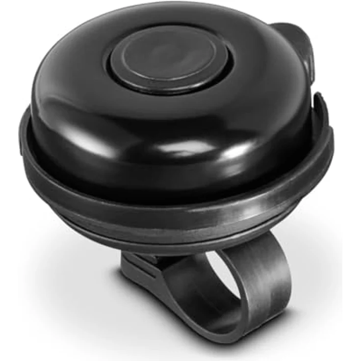 Hama Fahrradklingel große Glocke, 5,5 cm, klassische Retro-Design, Schwarz, geeignet für Lenker Ø 2,22 cm – Bild 3