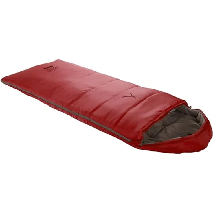 Grand Canyon Schlafsack Utah 150 Kids, warmer Deckenschlafsack in Red Dahlia, Einheitsgröße für Kinder bis 150 cm, Komforttemperatur 2 °C – Bild 4