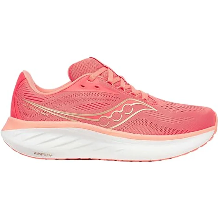 Saucony RIDE 18 Lady | Neutralschuh für Läuferinnen mit hervorragender Dämpfung und Traktion, Größe US 10.5 - EU 42.5 - CM 27.5 - UK 8.5 – Bild 2