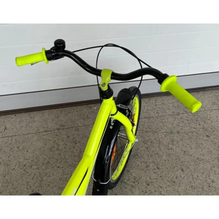 Rezzak 20 Zoll Jungen Fahrrad Gelb mit Reflektoren Schutzblech V-Bremse und Rücktrittbremse Alter ab 7 Jahre NEU-080 - Preisvergleich – Bild 5