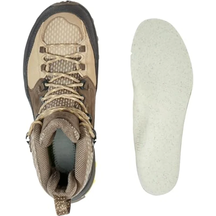 Jack Wolfskin Cyrox Texapore Mid W, Damen Wanderschuhe (39.5), wasserfest, beige – Bild 7