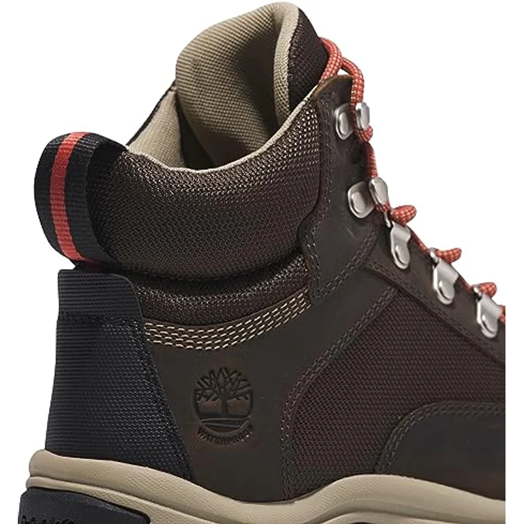 Timberland White Ledge Mid, Herren Wasserdichte Wanderschuhe mit Schnürung, Schokoladenbraun, Größe 39,5 – Bild 2