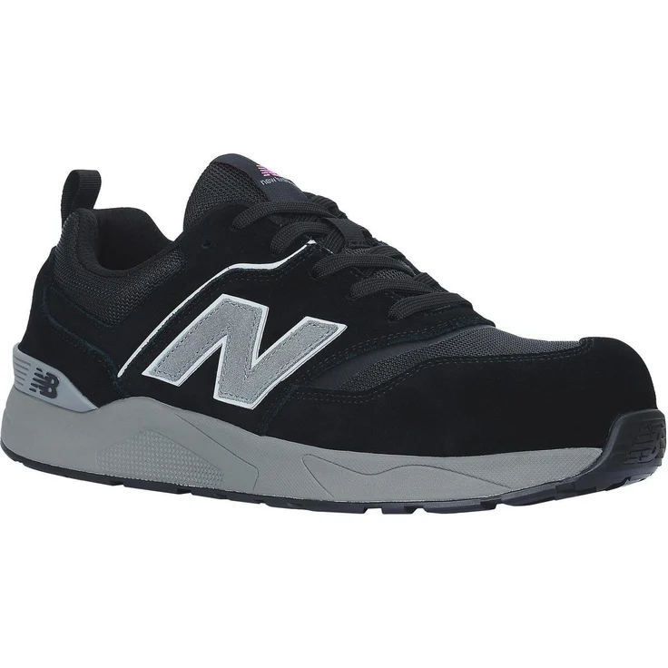 New Balance Elite Lite Womans Halbschuh, Sicherheitsschuh mit Fiberglass Zehenkappe, schwarz, Gr. 39,5