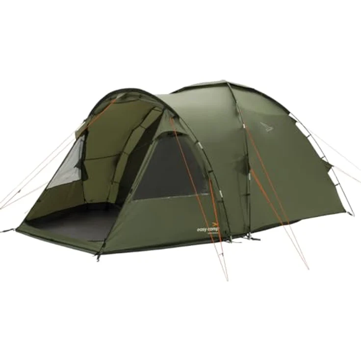 Easy Camp Kinn 4 Blackroom, wetterfestes 4-Personen Zelt, leicht und tragbar, einfach aufzubauen – Bild 1