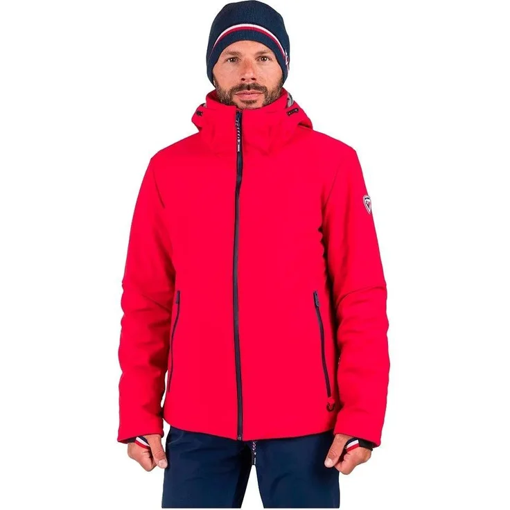 Rossignol Cieloalto, Herren Skijacke, rot, Größe XL, wetterfest und stylisch