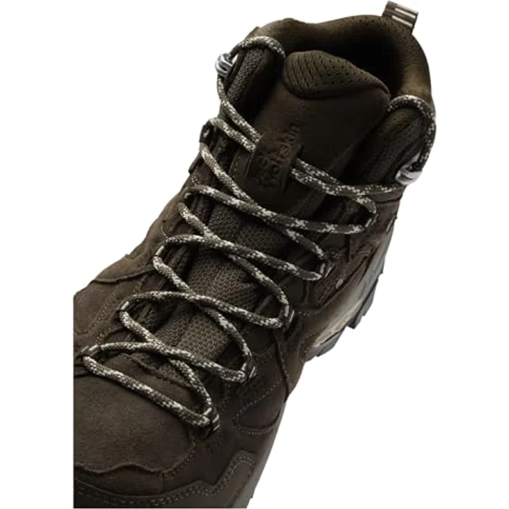 Jack Wolfskin Vojo Tour LT Texapore Mid M, Herren Wanderschuhe mit wasserdichtem Wildleder-Obermaterial, Braun – Bild 5