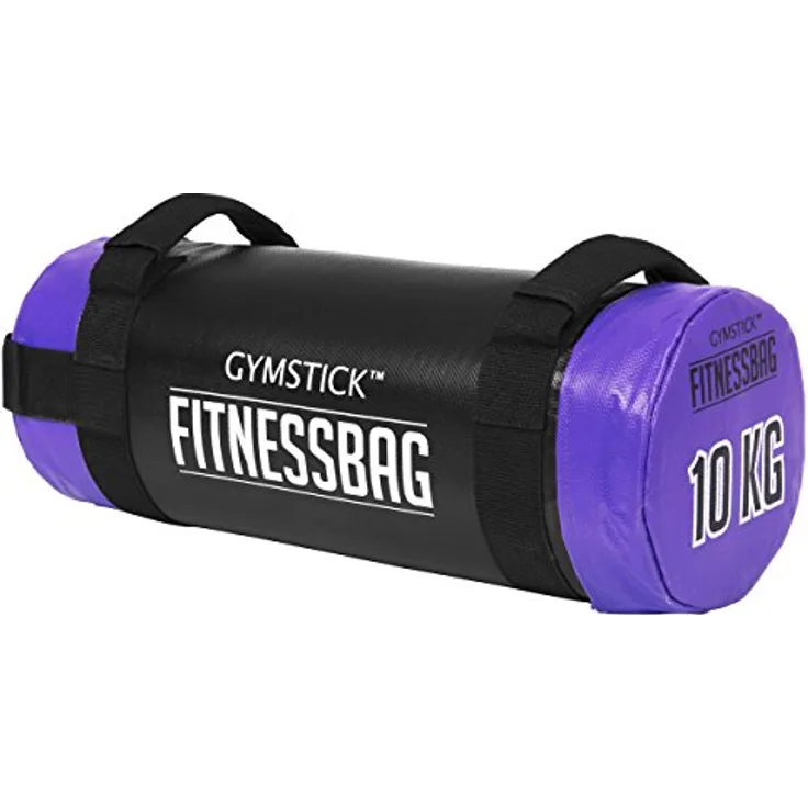 Gymstick Fitness Bag 10kg, vielseitige Trainingshilfe für Kraft, Ausdauer und Flexibilität