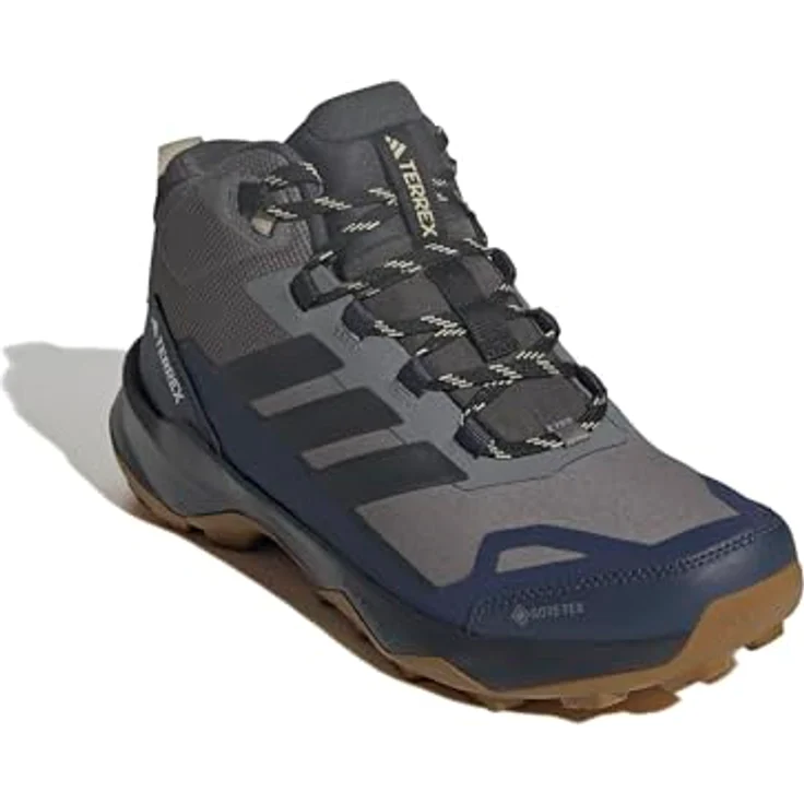 Adidas Terrex Skychaser AX5 GORE-TEX, Wanderschuhe für Herren, grau-blau, wasserdicht und atmungsaktiv – Bild 3