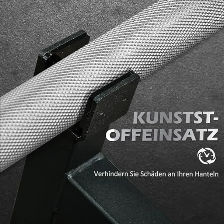 SPORTNOW Barbell Jack Deadlift Jack, rutschfester Griff für Kreuzheben, Stahl schwarz, bis 200 kg belastbar – Bild 5