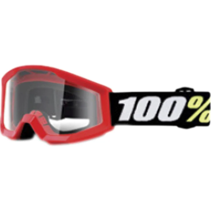 100% Strata Mini, Skibrille für Kinder mit zweilagigem Schaum und rutschfestem Brillenband, gute Belüftung – Bild 1