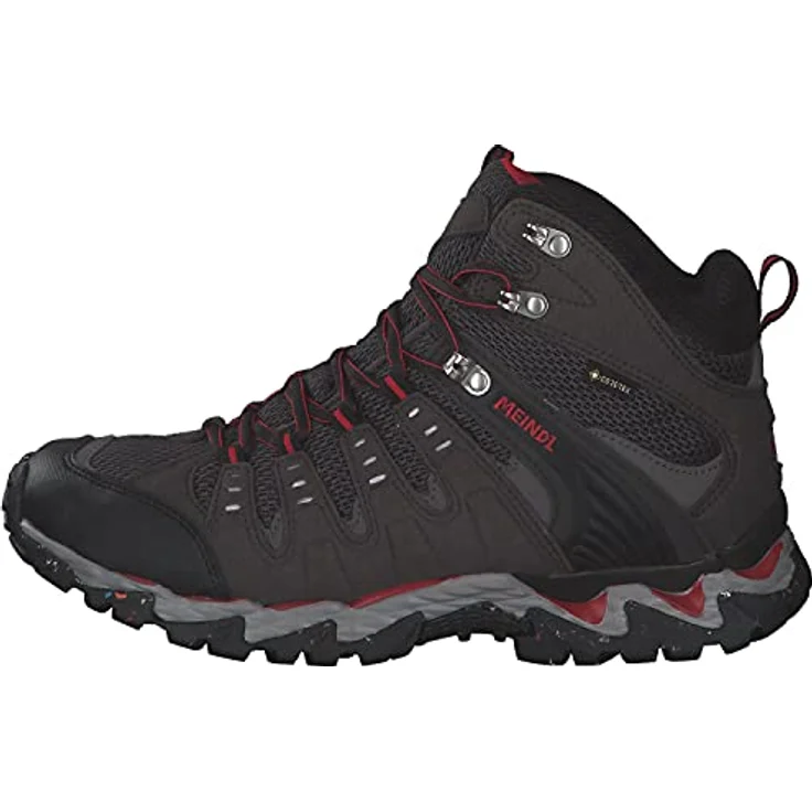 Meindl Respond Mid II GTX, Leichte Wanderschuhe mit Gummiprofilsohle, Schwarz – Bild 2