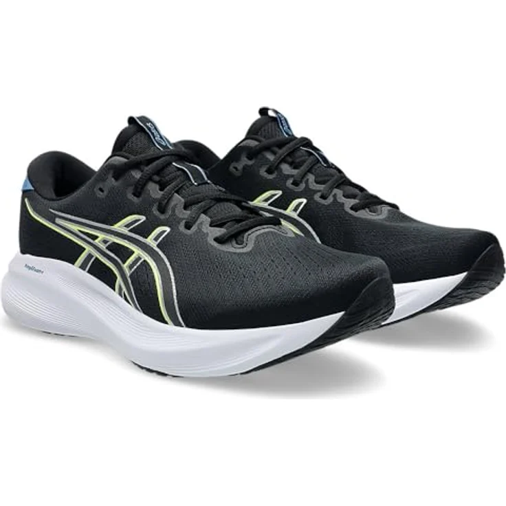 Asics Gel-Excite 11 Neutralschuh, BLACK/PURE SILVER, Größe 42, mit Gel-Dämpfung und atmungsaktivem Mesh-Obermaterial – Bild 6