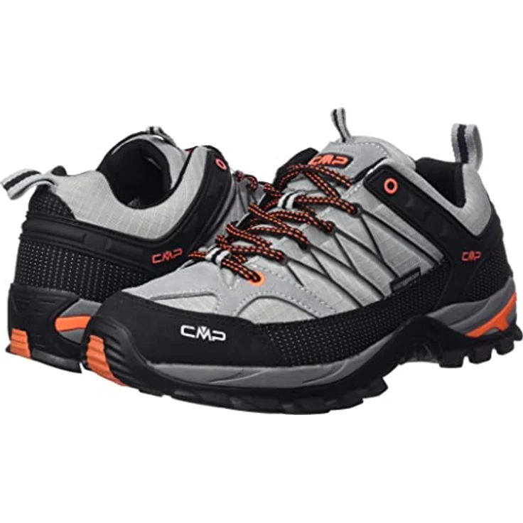 CMP Rigel LOW 3Q54457, Herren Trekking Schuhe, wasserfest mit Clima Protect® und CMP FullOn GRIP, Textil-Leder-Obermaterial, 390 g – Bild 7
