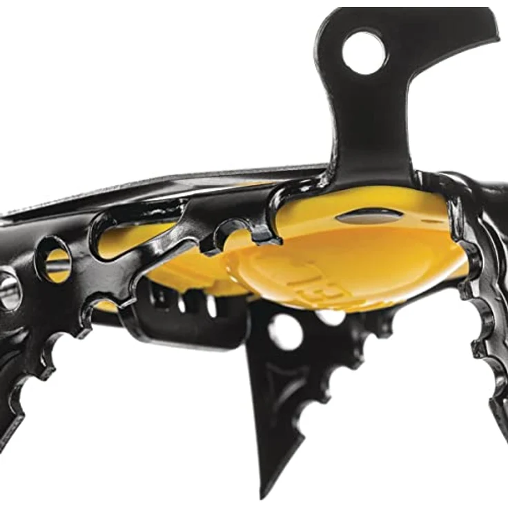 Grivel G12 New-Matic EVO - Kletter-Steigeisen, Schwarz, Gelb - Robust, Stabil - Eis/Schnee – Bild 2