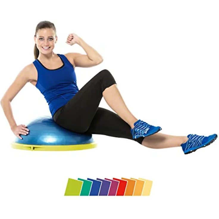 Artzt BOSU Balance Trainer Sport 50 cm belastbar bis 136kg Gleichgewicht