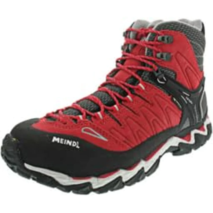 Meindl Lite Hike Lady GTX 4691078, wetterfester Wanderschuh mit Gore-Tex, rot-graphit – Bild 6