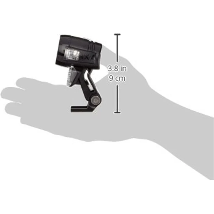 AXA Blueline30, Dynamoscheinwerfer mit 30 Lux Lichtleistung, Hell-Dunkel-Sensor und Steadylight-Funktion – Bild 6